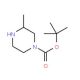 4-N-Boc-2-methyl-piperazine (CAS 120737-59-9) - chemical structure image