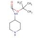 4-(N-Boc-amino)piperidine (CAS 73874-95-0) - chemical structure image