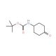 4-N-Boc-aminocyclohexanone (CAS 179321-49-4) - chemical structure image