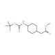 4-N-BOC-cyclohexyacetic acid methyl ester (CAS 215789-45-0) - chemical structure image