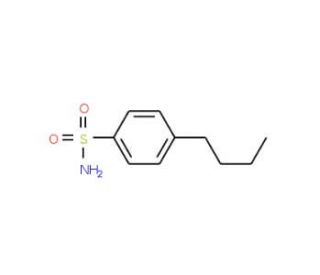 4-n-Butylbenzenesulfonamide (CAS 1135-00-8) - chemical structure image