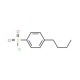 4-n-Butylbenzenesulfonyl chloride (CAS 54997-92-1) - chemical structure image