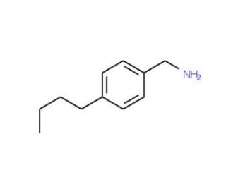 4-n-Butylbenzylamine (CAS 57802-79-6) - chemical structure image