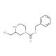 4-N-Cbz-2-Hydroxymethyl-piperazine (CAS 191739-40-9) - chemical structure image