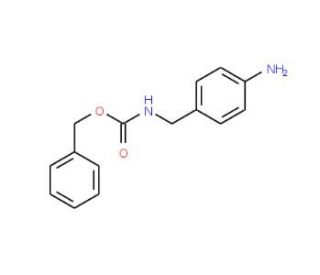 4-N-Cbz-aminomethylaniline (CAS 168050-39-3) - chemical structure image