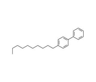 4-n-Decylbiphenyl (CAS 93972-02-2) - chemical structure image