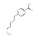 4-n-Heptylbenzoic acid (CAS 38350-87-7) - chemical structure image
