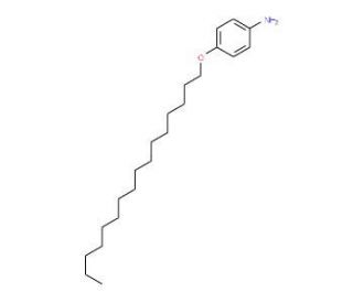 4-n-Hexadecyloxyaniline (CAS 7502-06-9) - chemical structure image