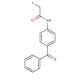 4-(N-Iodoacetamide)benzophenone (CAS 76809-63-7) - chemical structure image