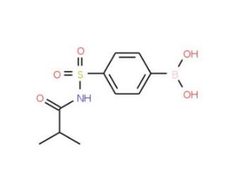 4-(N-Isobutyrylsulfamoyl)phenylboronic acid (CAS 957120-73-9) - chemical structure image