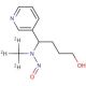 4-[N-(Methyl-d3)-N-nitrosamino]-4-(3-pyridyl)butane-1-ol (CAS 1184990-35-9) - chemical structure image