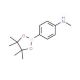 4-(N-Methylamino)phenylboronic acid, pinacol ester (CAS 845870-55-5) - chemical structure image