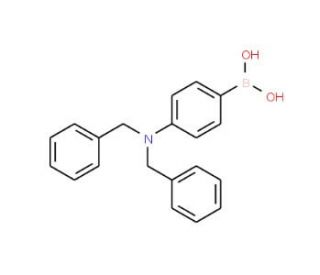 4-(N,N-Dibenzylamino)phenylboronic acid (CAS 159191-44-3) - chemical structure image