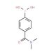 4-(N,N-Dimethylaminocarbonyl)phenylboronic acid (CAS 405520-68-5) - chemical structure image