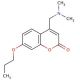 4-(N,N-Dimethylaminomethyl)-7-propoxycoumarin - chemical structure image