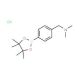 4-(N,N-Dimethylaminomethyl)phenylboronic acid pinacol ester hydrochloride (CAS 878197-87-6) - chemical structure image