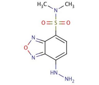4-(N,N-Dimethylsulfamoyl)-7-hydrazino-benzofurazan (CAS 131467-86-2) - chemical structure image