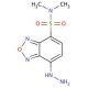 4-(N,N-Dimethylsulfamoyl)-7-hydrazino-benzofurazan (CAS 131467-86-2) - chemical structure image
