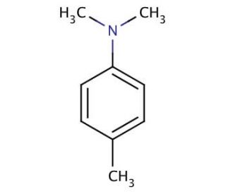 4,N,N-Trimethylaniline (CAS 99-97-8) - chemical structure image