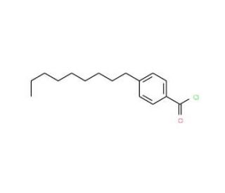 4-n-Nonylbenzoyl chloride (CAS 54963-70-1) - chemical structure image