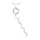 4-(n-Octyloxy)benzeneboronic acid (CAS 121554-09-4) - chemical structure image