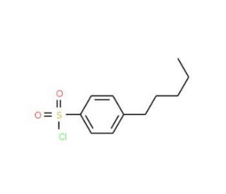 4-n-Pentylbenzenesulfonyl chloride (CAS 73948-18-2) - chemical structure image