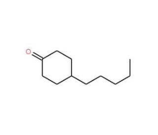 4-n-Pentylcyclohexanone (CAS 61203-83-6) - chemical structure image