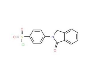 4-(N-Phthalimidinyl)benzenesulfonyl chloride (CAS 114341-14-9) - chemical structure image