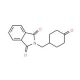 4-N-Phthaloylglyaminomethyl-cyclohexanone (CAS 423116-18-1) - chemical structure image