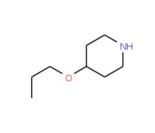 4-n-Propoxypiperidine (CAS 88536-11-2) - chemical structure image