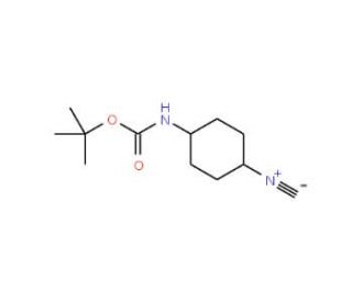 4-(N-t-Butoxycarbonylamino)cyclohexylisocyanide (CAS 730971-65-0) - chemical structure image