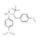 4-[N-t-Butyl-N-(4-methoxybenzyl)sulfamoyl]phenylboronic acid (CAS 957060-86-5) - chemical structure image