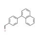 4-Naphthalen-1-yl-benzaldehyde (CAS 56432-18-9) - chemical structure image