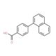 4-Naphthalen-1-yl-benzoic acid (CAS 106359-69-7) - chemical structure image