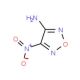 4-Nitro-1,2,5-oxadiazol-3-amine (CAS 66328-69-6) - chemical structure image