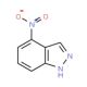 4-Nitro-1H-indazole (CAS 2942-40-7) - chemical structure image