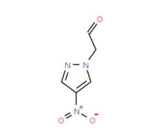 (4-Nitro-1H-pyrazol-1-yl)acetaldehyde - chemical structure image