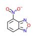4-nitro-2,1,3-benzoxadiazole (CAS 16322-19-3) - chemical structure image