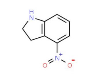 4-Nitro-2,3-dihydro-1H-indole (CAS 84807-26-1) - chemical structure image