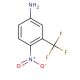 4-Nitro-3-(trifluoromethyl)aniline (CAS 393-11-3) - chemical structure image