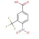 4-Nitro-3-(trifluoromethyl)benzoic acid (CAS 320-38-7) - chemical structure image