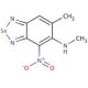 4-Nitro-5-methylamino-6-methyl-2,1,3-benzoselenodiazole (CAS 149703-56-0) - chemical structure image
