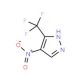 4-Nitro-5-trifluoromethyl-1H-pyrazole (CAS 1046462-99-0) - chemical structure image