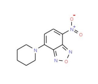4-Nitro-7-piperidin-1-yl-2,1,3-benzoxadiazole - chemical structure image