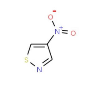 4-Nitro-isothiazole (CAS 931-07-7) - chemical structure image