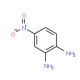 4-Nitro-o-phenylenediamine (CAS 99-56-9) - chemical structure image