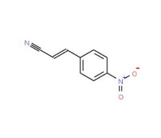 4-Nitro-trans-cinnamonitrile (CAS 29246-70-6) - chemical structure image