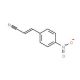 4-Nitro-trans-cinnamonitrile (CAS 29246-70-6) - chemical structure image