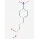 [(4-Nitrobenzyl)thio]acetic acid (CAS 6345-13-7) - chemical structure image