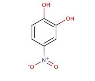 4-Nitrocatechol (CAS 3316-09-4) - chemical structure image